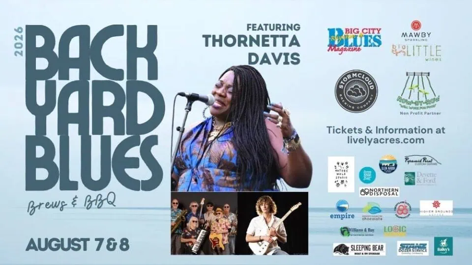Backyard Blues, Brews & BBQ Festival Flyer