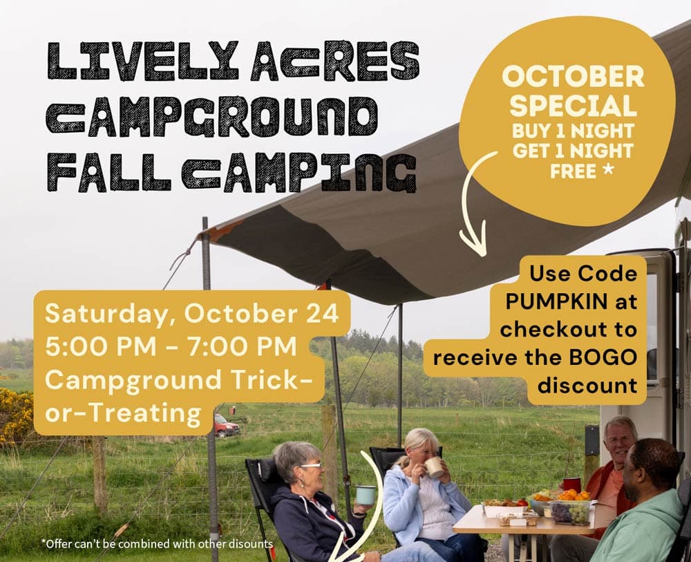 Fall camping october special